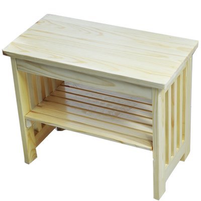 大德木业换鞋凳(产品尺寸:55*28*44cm ):亚马逊:家居